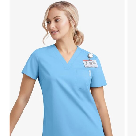 Top and pants nursing scrubs - Picture 2 of 5
